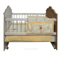 سرویس روتختی نوزاد 6 تکه طرح سگ ماماز پاپاز MAMAS & PAPAS