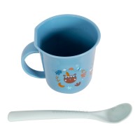 ست ظرف غذا 4 تکه رنگ آبی سواوینکس Suavinex