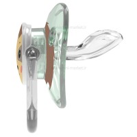 پستانک تکی طرح راکن رنگ سبز 6-18 ماه دکتر براونز Drbrown (فاقد جعبه)