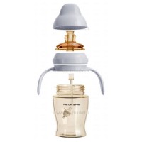 لیوان آبمیوه خوری 280 میل رنگ آبی هی اور شی Heorshe