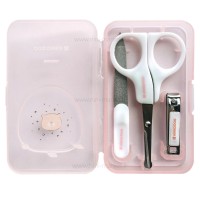 ست مانیکور طرح پلنگ رنگ صورتی کیکابو Kikkaboo