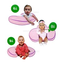 بالش شیردهی نوزاد طرح حیوانات رنگ صورتی ای‌سیز Isiz