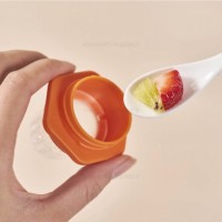 پستانک میوه خوری سیلیکونی پیچی رنگ سرمه ای رووکو Rovco