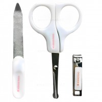 ست مانیکور طرح پلنگ رنگ صورتی کیکابو Kikkaboo