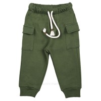 بلوز شلوار پسرانه طرح حیوانات رنگ کرم و سبز ایندیگو Indigo