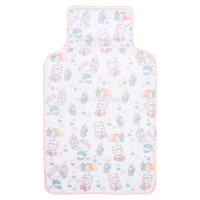 زيرانداز بالش دار طرح گربه لبه صورتی ایگ بیبی Eke Baby