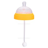 شیرخوری دسته دار 330 میل رنگ سرمه ای نارنجی رووکو Rovco