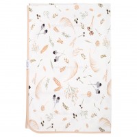 زیرانداز تعویض طرح برگ و بلوط رنگ کرم سایز بزرگ ایسیز