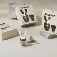 پستانک میوه‌خوری طرح شاخ گوزن رنگ سفید هی‌اورشی Heorshe