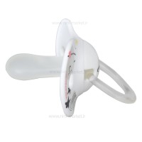 پستانک تک عددی طرح سياره 6-0 ماه بادامی رنگ سفيد آبی سوآوینکس  Suavinex (بدون جعبه)