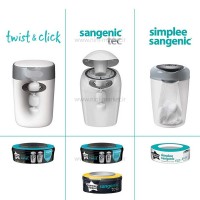 کاست سطل تعویض پوشک بچه مدل Sangenic تک عددی تامی تیپ  Tommee Tippee