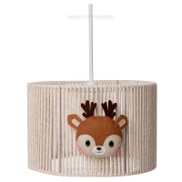 لوستر اتاق کودک طرح سنجاب رنگ کرم ایسیز Isiz