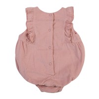 بادی مخمل کبریتی دخترانه رنگ صورتی