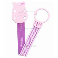 بند پستانک طرح خرس بنفش سواوینکس Suavinex