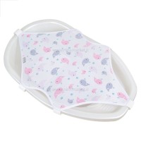 توری وان طرح نهنگ رنگ صورتی Isiz