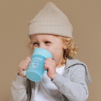 ليوان 360 درجه رنگ آبی تویست شیک Twistshake