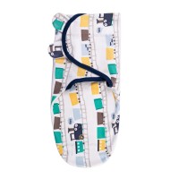 قنداق چسبی نوزاد طرح قطار بیبی فورلایف Baby4life