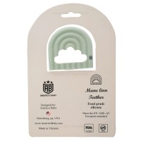 دندان گیر طرح رنگین کمان رنگ سبز امریکو بیبی Americo baby