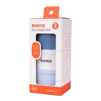 انباری غذا و شیرخشک سه عددی کد 6011 آبی رووکو Rovco