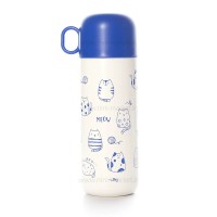 فلاسک آب استیل 500 میل رنگ آبی خارجی