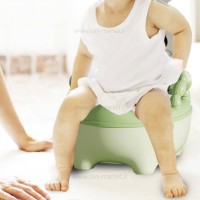 توالت آموزشی طرح خرگوش رنگ سبز خارجی