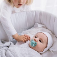 پستانک تکی 0 - 6 ماه ارتودنسی شب تاب طرح ستاره سبز سواوینکس Suavinex (بدون جعبه)