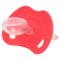 پستانک آناتومیک طرح فانی 18+ ماه رنگ صورتی سواوینکس Suavinex