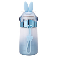 فلاسک آب استيل طرح خرگوش رنگ آبی هلو دریم Hello dream