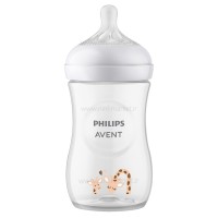 شیشه شیر 260 میل نچرال طرح زرافه فیلیپس اونت Philips Avent