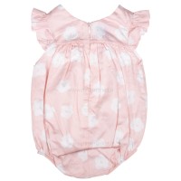 رامپر دخترانه طرح گلگلی رنگ صورتی ایندیگو Indigo