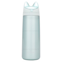 فلاسک آب استيل طرح گربه رنگ آبی هلو دریم Hello dream