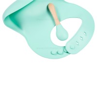 ست ظرف غذا سیلیکونی رنگ فیروزه ای والابی لیتل Wallaby Little