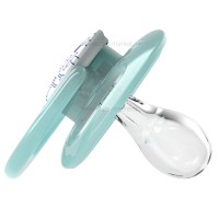 پستانک تکی درب دار آزمایشگاه رنگ سبز سرمه ای سایز 6 تا 18 ماه دکتربراون Dr.brown