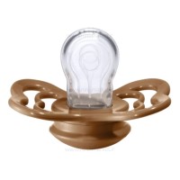 پستانک تکی سیلیکونی بادامی 0 – 6 ماه قهوه ای بیبز BIBS (بدون جعبه)