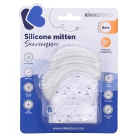 دندانگیر دستکشی رنگ طوسی کیکابو Kikkaboo