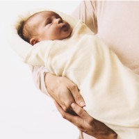 قنداق دورپيچ مخمل رنگ کرم دانالو Danaloo