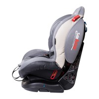 صندلی ماشین تاج دار بی بی فورلایف baby4life رنگ طوسی روشن