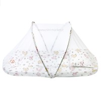 پشه بند مسافرتی طرح حیوانات رنگ صورتی ایسیز