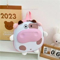 کوله طرح گاو رنگ صورتی