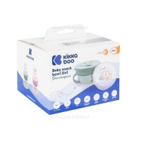 ظرف نگهدارنده غذا دو در یک مدل Savanna طرح شیر رنگ سبز کیکابو Kikkaboo