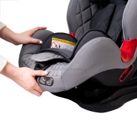 صندلی ماشین لورلی LORELLI مدل ایزوفیکس دار رنگ طوسی، نوک مدادی