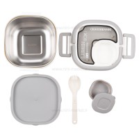 ظرف غذا داخل استیل رنگ سفید چائوژنمی CHaozhenmei