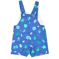 پیشبندی شورتی اسپرت طرح برگ رنگ سرمه ای