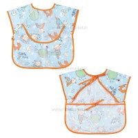 پیشبند غذاخوری جیب دار طرح شازده کوچولو رنگ آبی برند خارجی