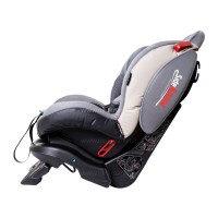 صندلی ماشین تاج دار بی بی فورلایف baby4life رنگ طوسی روشن