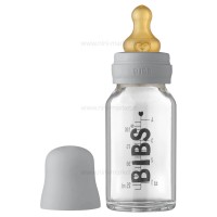 شیشه شیر پیرکس 110 میل رنگ طوسی فاقد جعبه بیبز Bibs