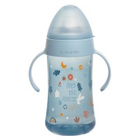 لیوان دسته دار 270 میل آبی ساوینکس Suavinex