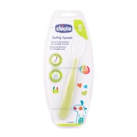 قاشق سر سيليکونی رنگ سبز برند چيکو Chicco