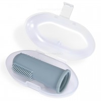 مسواک انگشتی سیلیکونی رنگ سرمه ای امریکو بیبی Americo baby