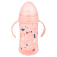 لیوان دسته دار 270 میل صورتی ساوینکس Suavinex